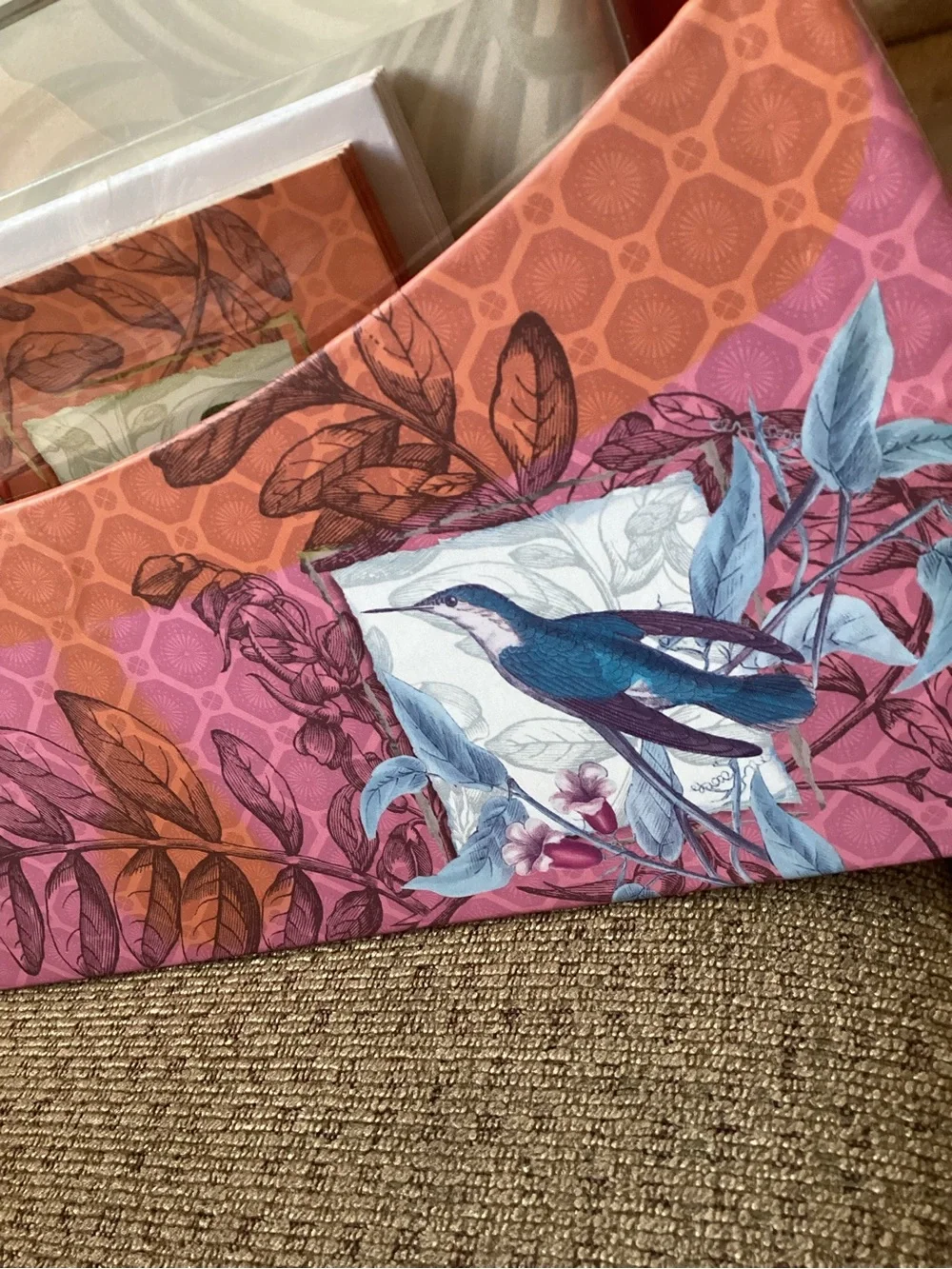 Stationary New, Thank You Cards, in a Purse shaped magnetic box